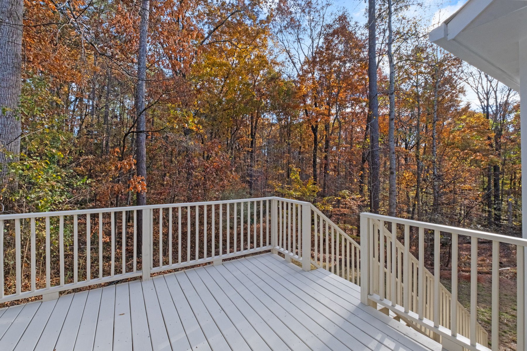 Deck at the home